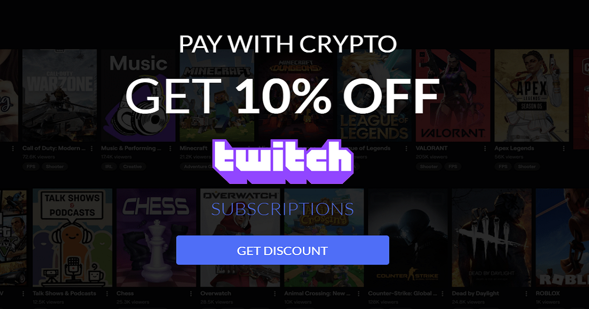 普及再進一程 Twitch導入加密貨幣選項 對接支付平台bitpay 鏈新聞abmedia
